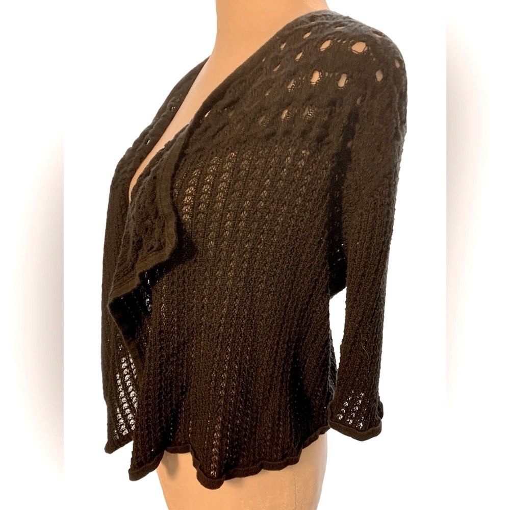 Cato Women's Little Black Sweater Large but fits like a Med/Large